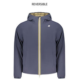 K-WAY Blue Nylon Men's Jacket