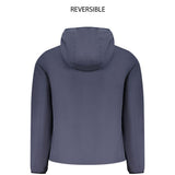 K-WAY Blue Nylon Men's Jacket