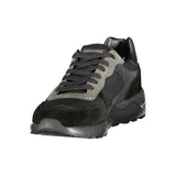 Blauer Nero Polyurethane Uomo Sneaker