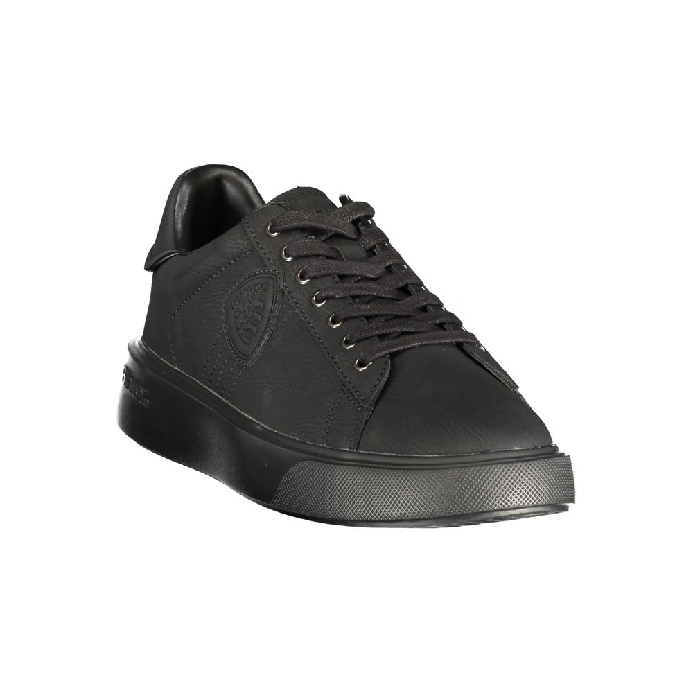 Blauer Nero Polyurethane Men Sneakers