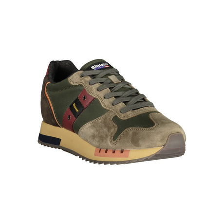 Blauer Green Polyurethane Men's Sneaker