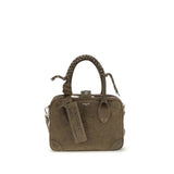 Golden Goose Brown Calf Leather Bos Taurus Handbag