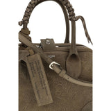 Golden Goose Brown Calf Leather Bos Taurus Handbag