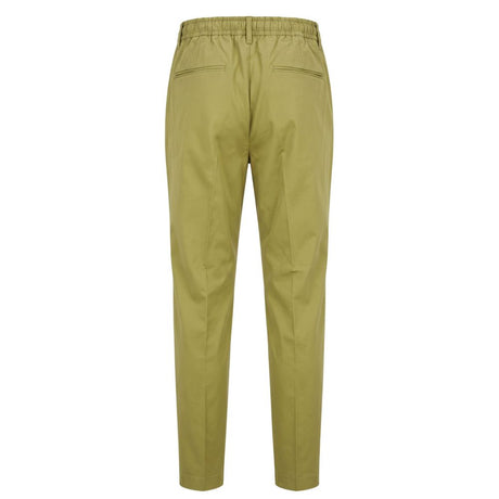 Baldinini Trend Green Cotton Men Pants
