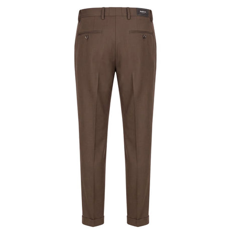Baldinini Trend Brown Viscose Men Pants
