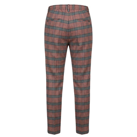 Baldinini Trend Red Cotton Men Pants