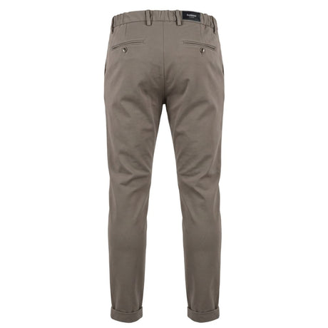 Baldinini Trend Grey Viscose Men Pant