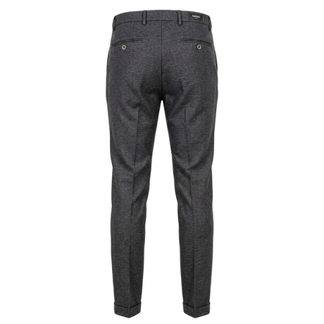 Baldinini Trend Grey Viscose Men Pant