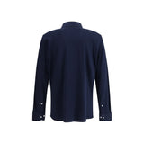 Brooksfield Black Cotton Dress Shirt