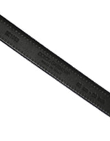 Dolce & Gabbana Dark Blue Velvet Gold Tone Metal Buckle Belt