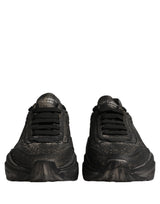 Dolce & Gabbana Black Daymaster Low Top Sneakers Shoes