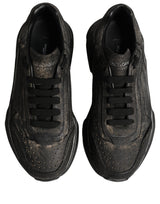 Dolce & Gabbana Black Daymaster Low Top Sneakers Shoes