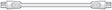 AV:link Coaxial Flyhead M-M 4M White 112.004UK