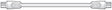 AV:link Coaxial Flyhead M-F 2.0M White 112.012UK