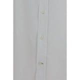 Brunello Cucinelli White Cotton Dress Shirt