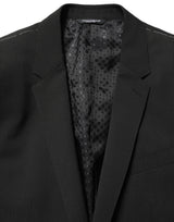 Dolce & Gabbana Dark Gray MARTINI Men Single Breasted Jacket