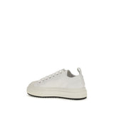 Dsquared² White Polyethylene Platform Sneakers