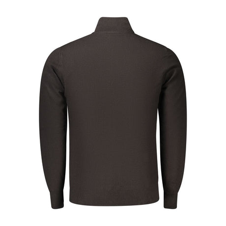 North Sails Black Acrylic Men's Cardigan