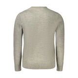 North Sails Grey Acrylic Men Sweater