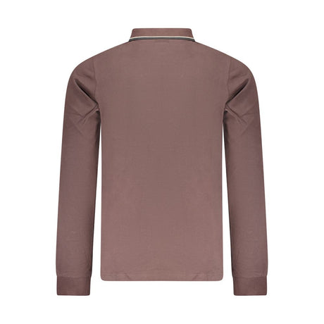 Norway 1963 Brown Cotton Mens Polo