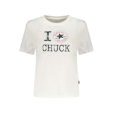 Converse White Cotton T-Shirt