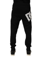 Dolce & Gabbana Black Cotton Jogger Men Sweatpants Pants