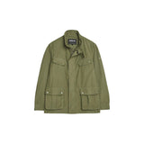 Barbour Green Cotton Full-Length Jacket
