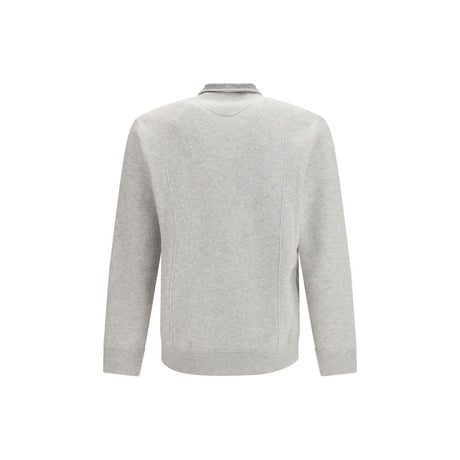 Brunello Cucinelli Gray Cashmere Cardigan