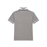 Baldinini Trend Grey Cotton Men Polo