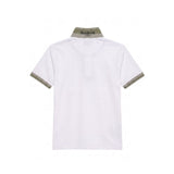 Baldinini Trend White Cotton Men Polo-Shirt