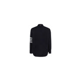 Thom Browne Blue Wool Oves Aries Dress Shirt