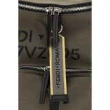 Fendi Bicolor Cotton Backpack