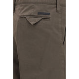 Prada Brown Cotton Cargo Pants
