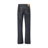 Fendi Blue Cotton Slim Fit Jeans
