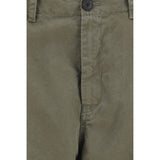 Fendi Bicolor Cotton Cargo Pants