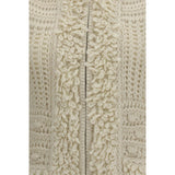 Fendi White Wool Oves Aries Sleeveless Jacket