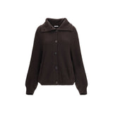 Brunello Cucinelli Brown Cashmere Cardigan