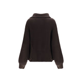 Brunello Cucinelli Brown Cashmere Cardigan