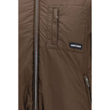 Miu Miu Brown Recycled Polyamide Full-Length Jacket