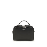 Fendi Black Calf Leather Bos Taurus Handbag