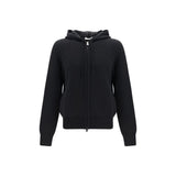 Fendi Black Cashmere Hoodie