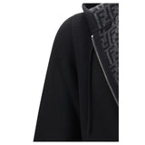 Fendi Black Cashmere Hoodie