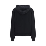 Fendi Black Cashmere Hoodie