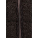 Moncler Brown Wool Oves Aries Full-Length Jacket