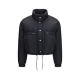 Prada Black Goose Down Full-Length Jacket