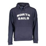 North Sails Blue Cotton Men's Sweatshirt