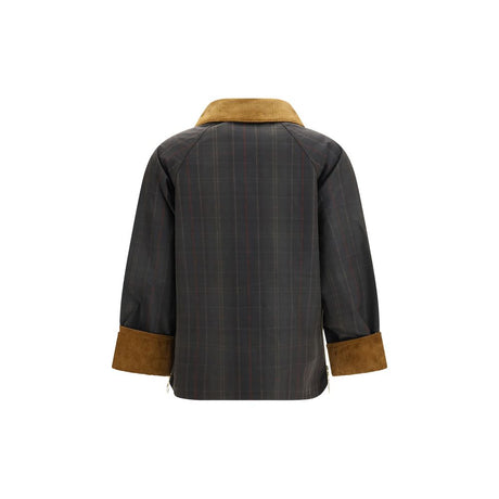 Barbour Bicolor Cotton Full-Length Jacket