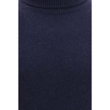 Aragona Cashmere Blue Cashmere Turtleneck