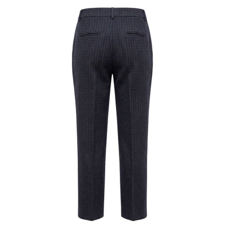 Baldinini Trend Blue Cotton Women Pants