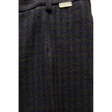 Baldinini Trend Blue Cotton Women Pants